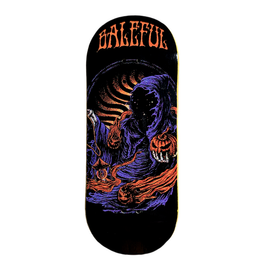 Baleful Decks “Lanterns of Death” Fingerboard Deck