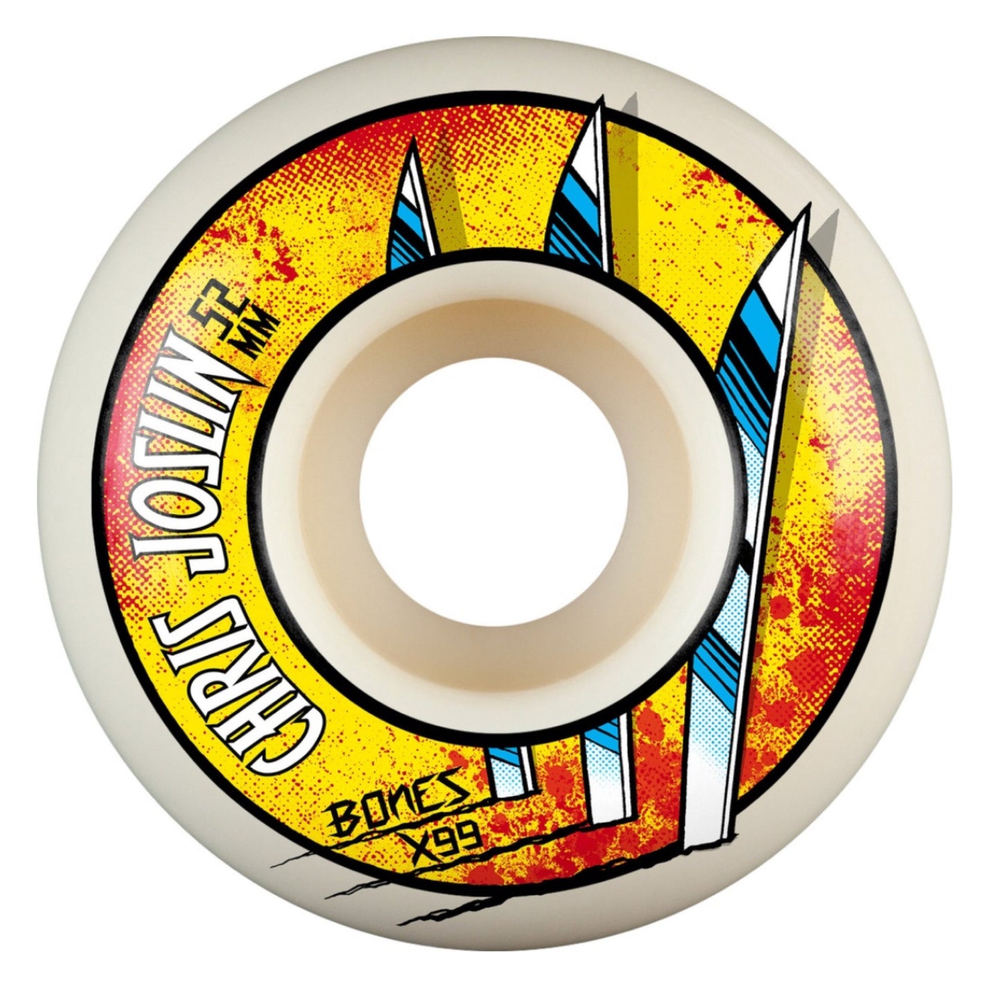 Bones X-Formula Joslin Slice Of Life V1 Standard 52mm 99a Skateboard Wheels