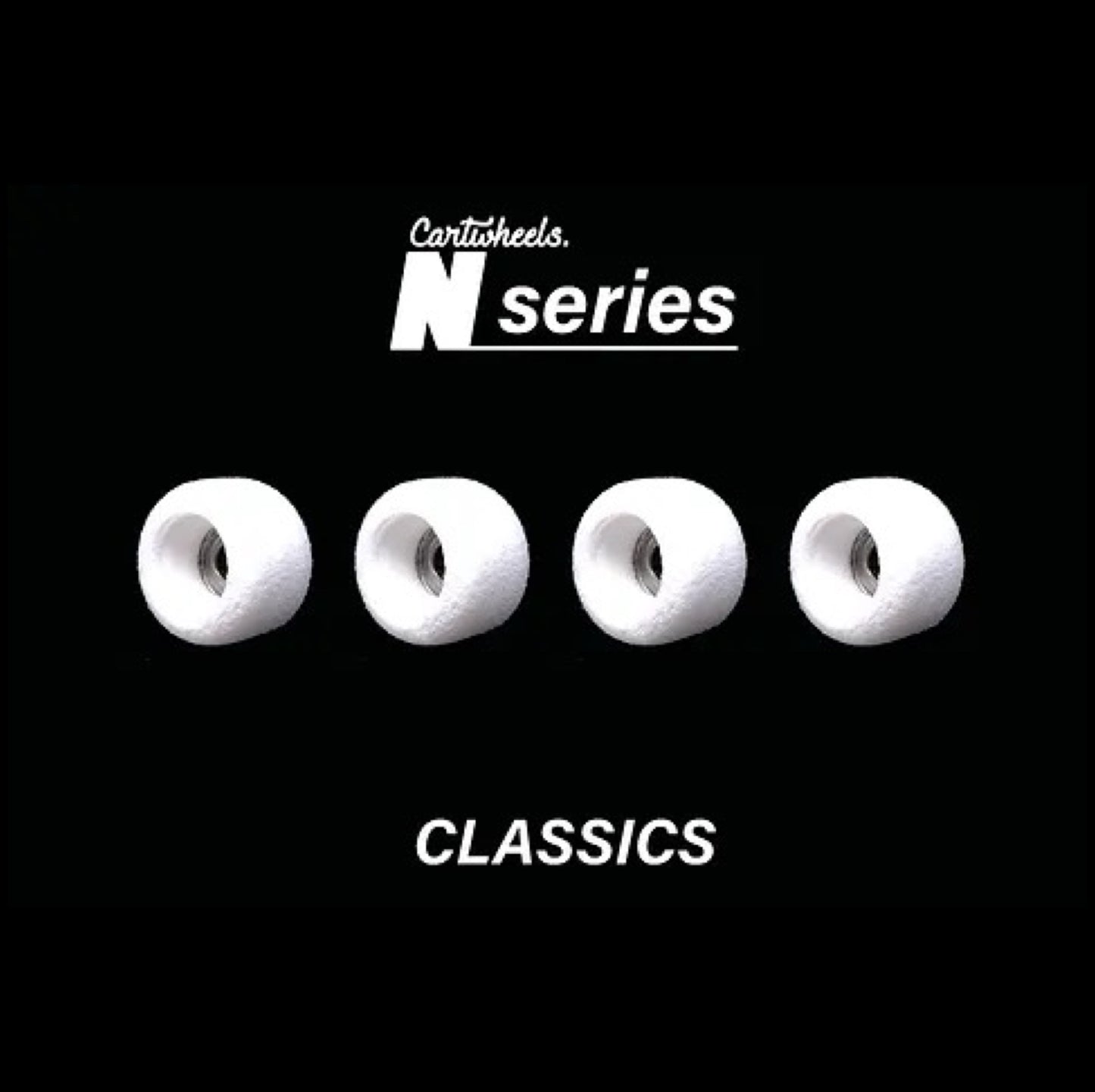 Cartwheels N Series Classic (7.5mm) Fingerboard Wheels