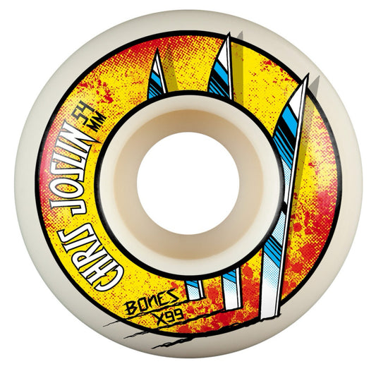 Bones X-Formula Joslin Slice Of Life V1 Standard 54mm 99a Skateboard Wheels