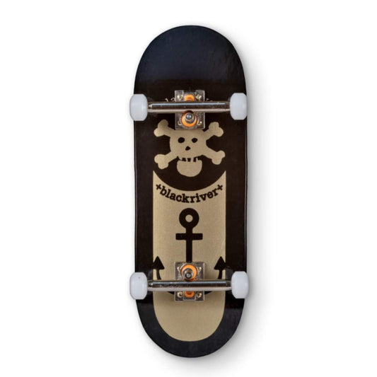 Blackriver Pro Complete Fingerboard - Anchor Black (7 Ply - Medium Concave) (CHOOSE SIZE)