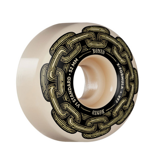 Bones X-Formula Gold Chain V1 53mm 97a Skateboard Wheels