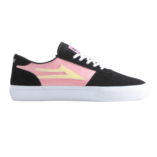 Lakai Manchester “Black/Red UV Suede” Skateboard Shoes