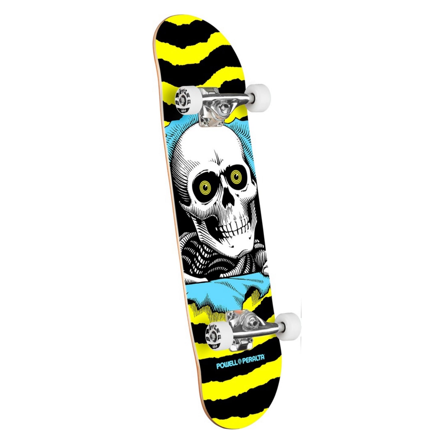 Powell Ripper Yellow/Blue 7.0" Skateboard Complete