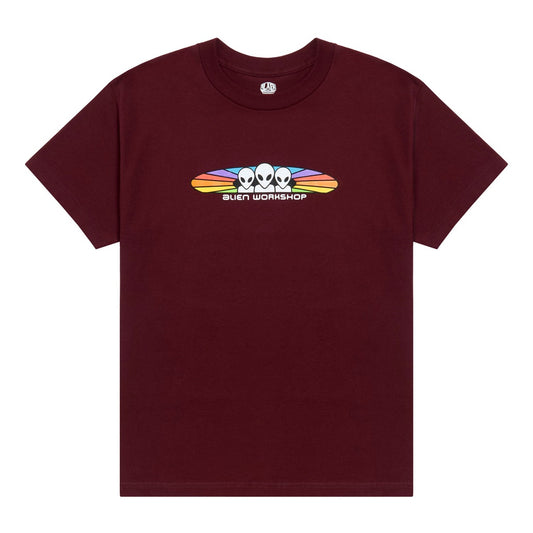 Alien Workshop Spectrum Maroon T-Shirt