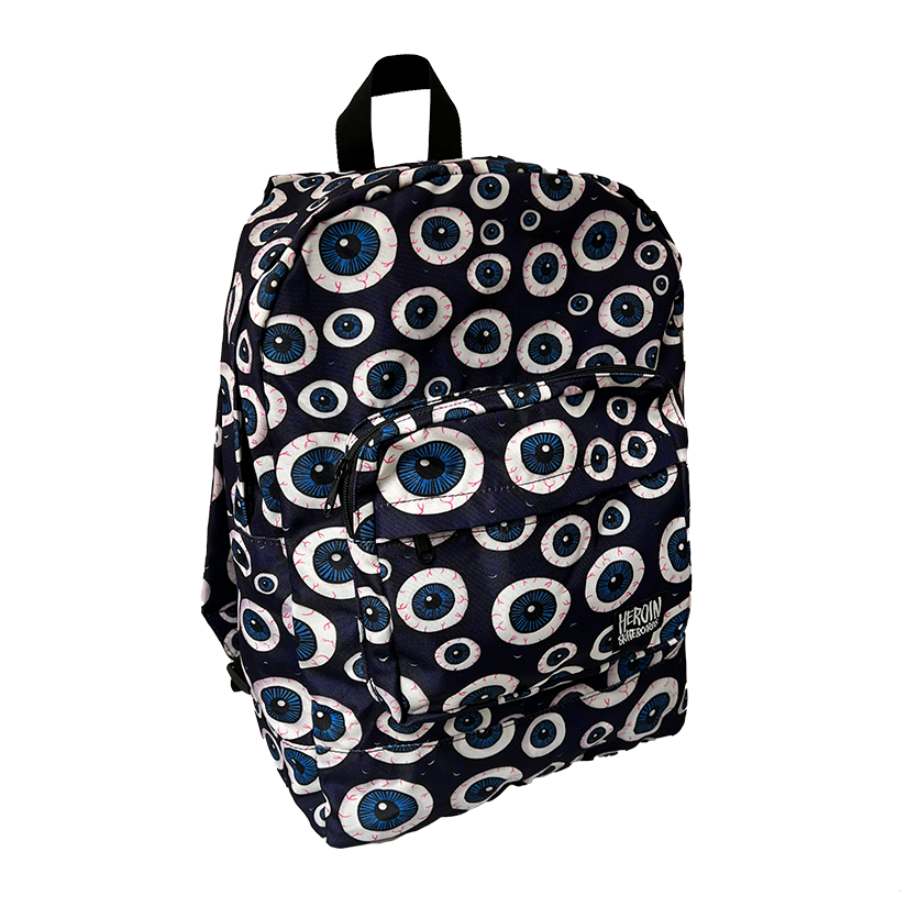Heroin Skateboards Eyes Backpack