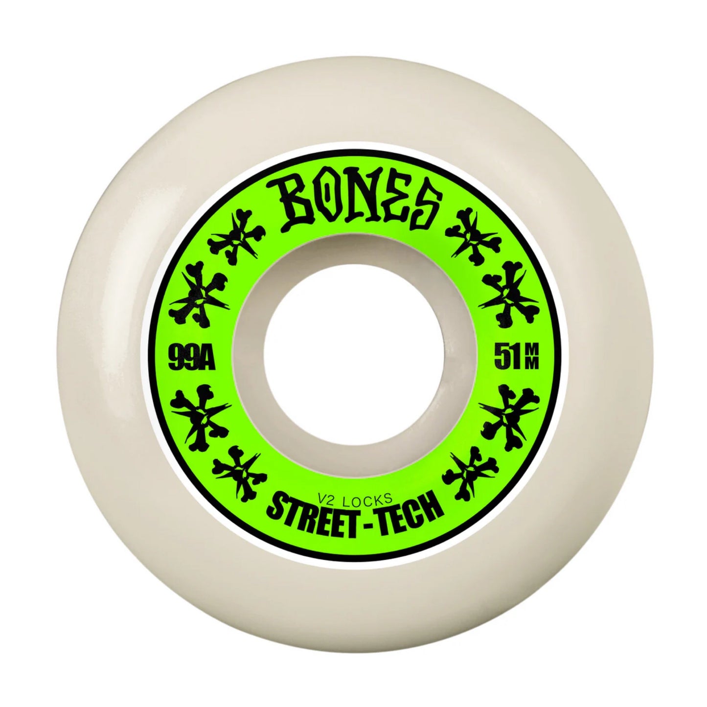 Bones STF V2 Locks 51mm 99a Skateboard Wheels