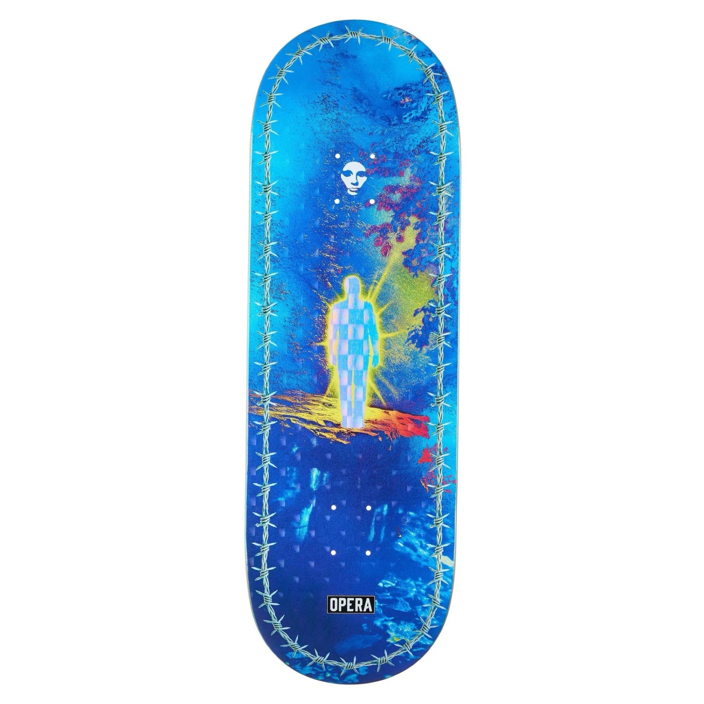 Opera Radiate Blue EX7 10.0" Skateboard Deck