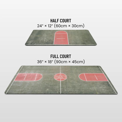 Silent Obstacles Silent Basketball Full Court Pad Fingerboard Surface