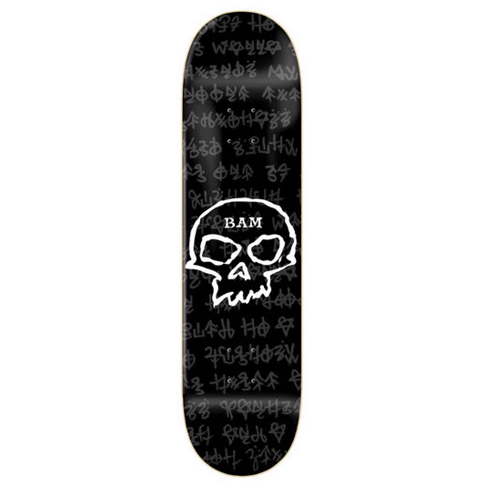 Zero Bam 3 Stigoi Skull 8.25" Skateboard Deck