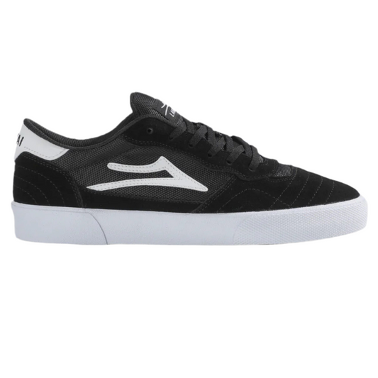 Lakai Cambridge “Black/White Suede” Skateboard Shoes