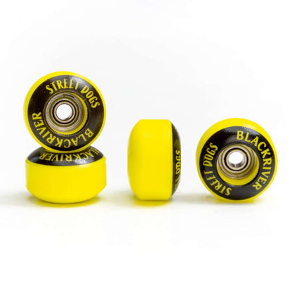 Blackriver Yellow Street Dogs Fingerboard Wheels