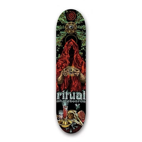 Ritual Lord of Bearings Red 8.5" Skateboard Deck
