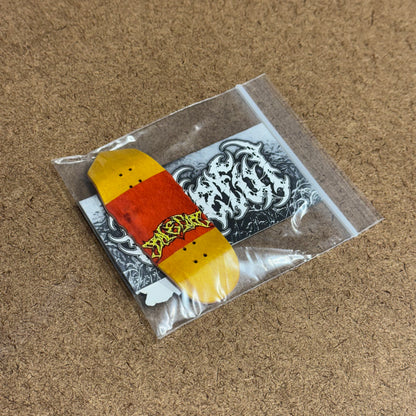 Baleful Decks “Baleful Split” Yellow Fingerboard Deck