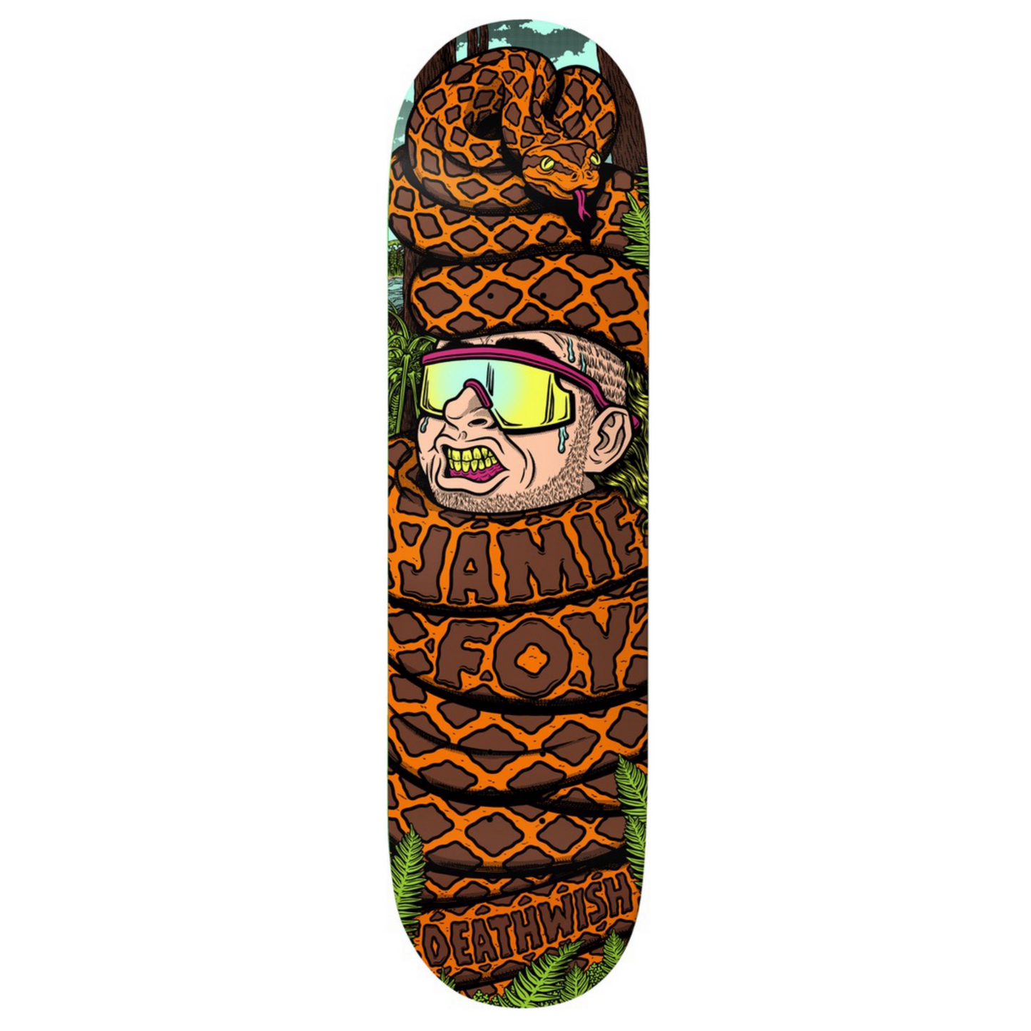 Deathwish Jamie Foy Caught Up 8.0" Skateboard Deck