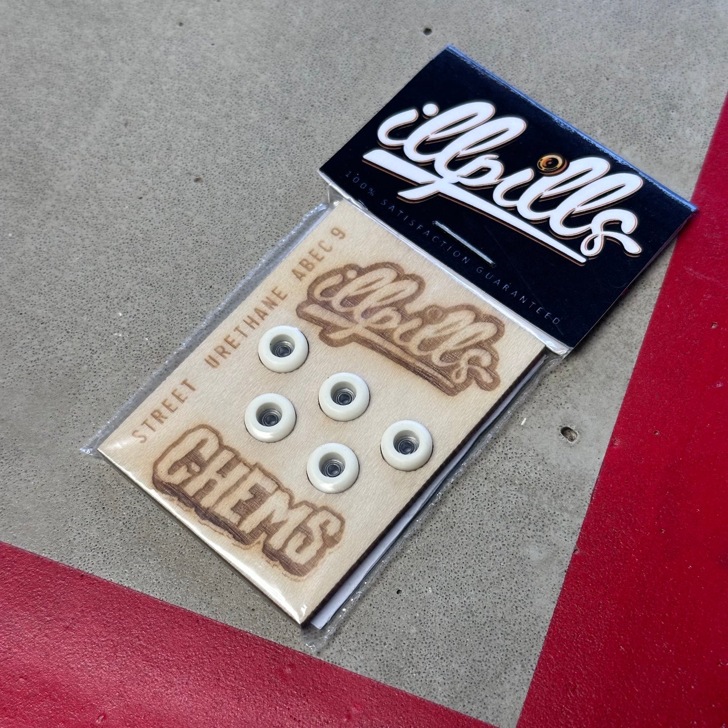 ILLPILLS Urethane White Fingerboard Wheels 2026 (CHOOSE SIZE)