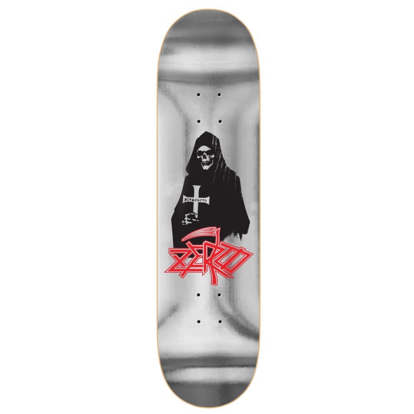 Zero x Pleasures Death 8.5" Skateboard Deck