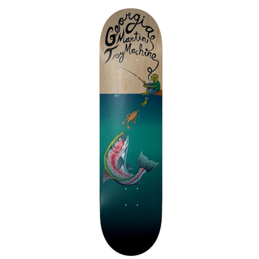 Toy Machine Georgia Martin Fishing 8.25" Skateboard Deck