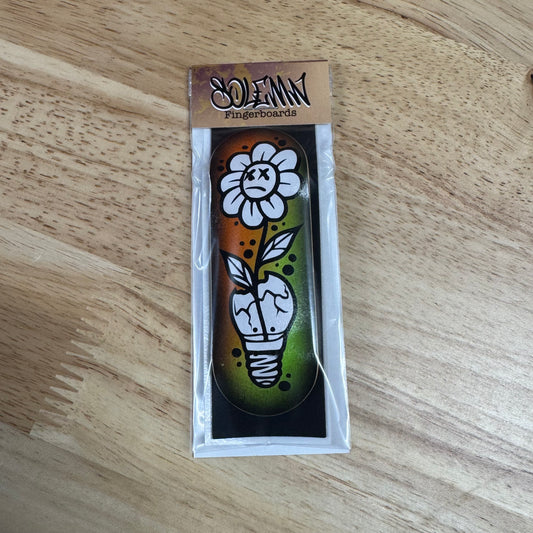 Solemn “Bright Ideas” Fingerboard Deck