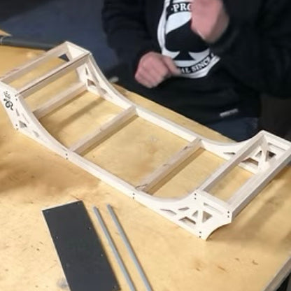 Roll With Ramparts Mini Ramp DIY Fingerboard Obstacle