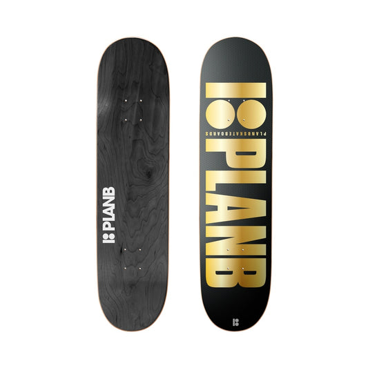 Plan B Team OG Gold 8.25" Skateboard Deck