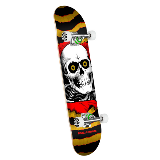 Powell Ripper Yellow/Red 7.75" Skateboard Complete