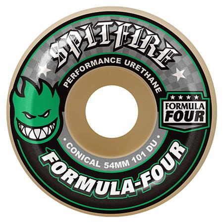 Spitfire Formula Four Conical 56mm 101a Skateboard Wheels