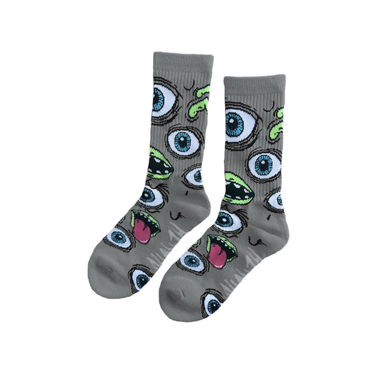 Heroin Mutant Socks Gray