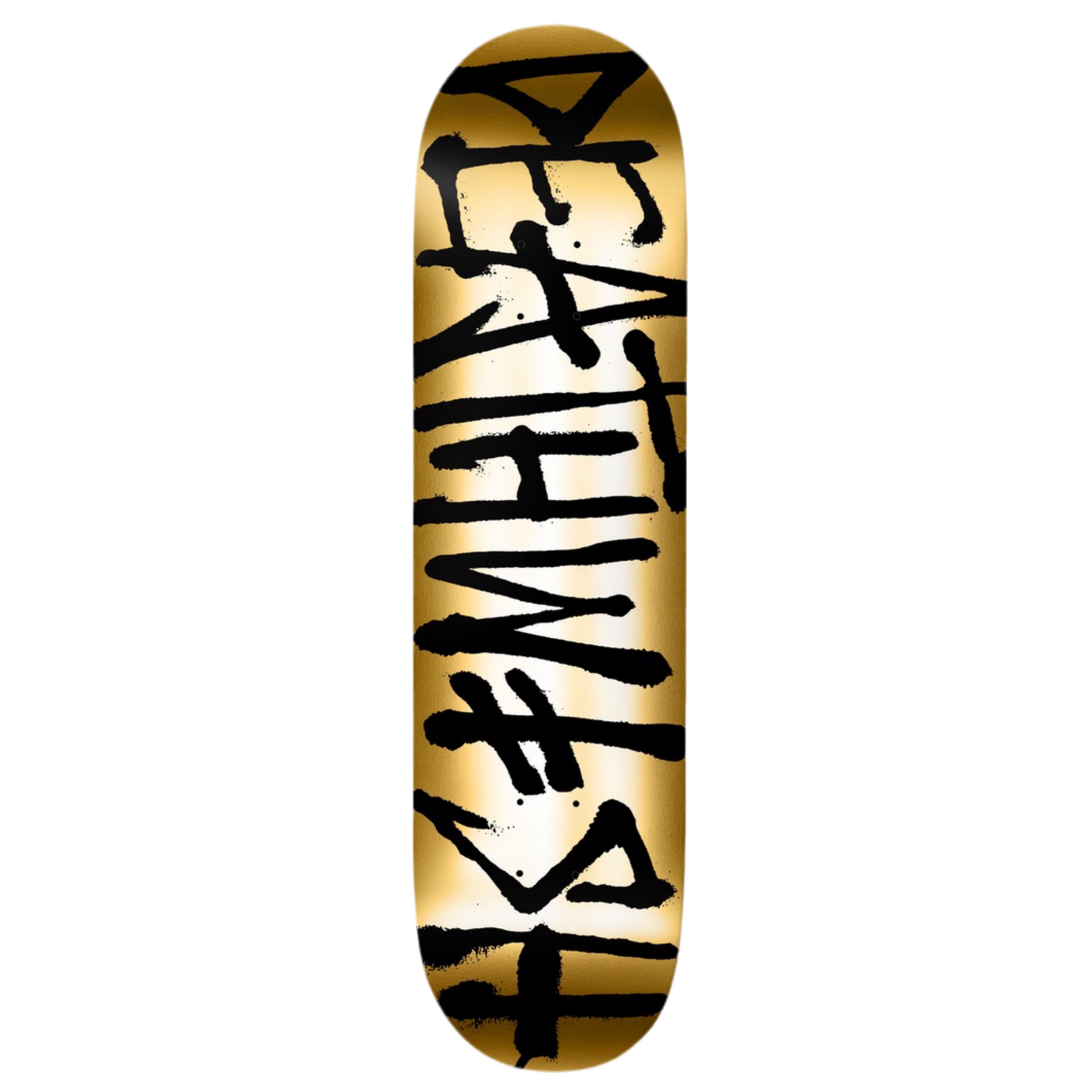 Deathwish Team El Dorado Spray Gold Foil 8.25" Skateboard Deck