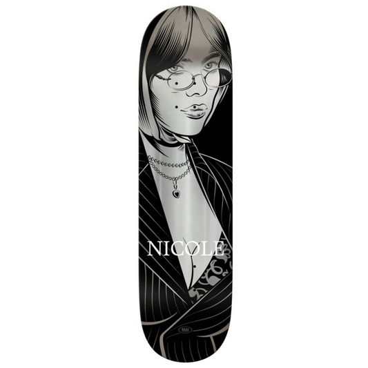 Real Nicole Crush Twin Nose 8.5" Skateboard Deck