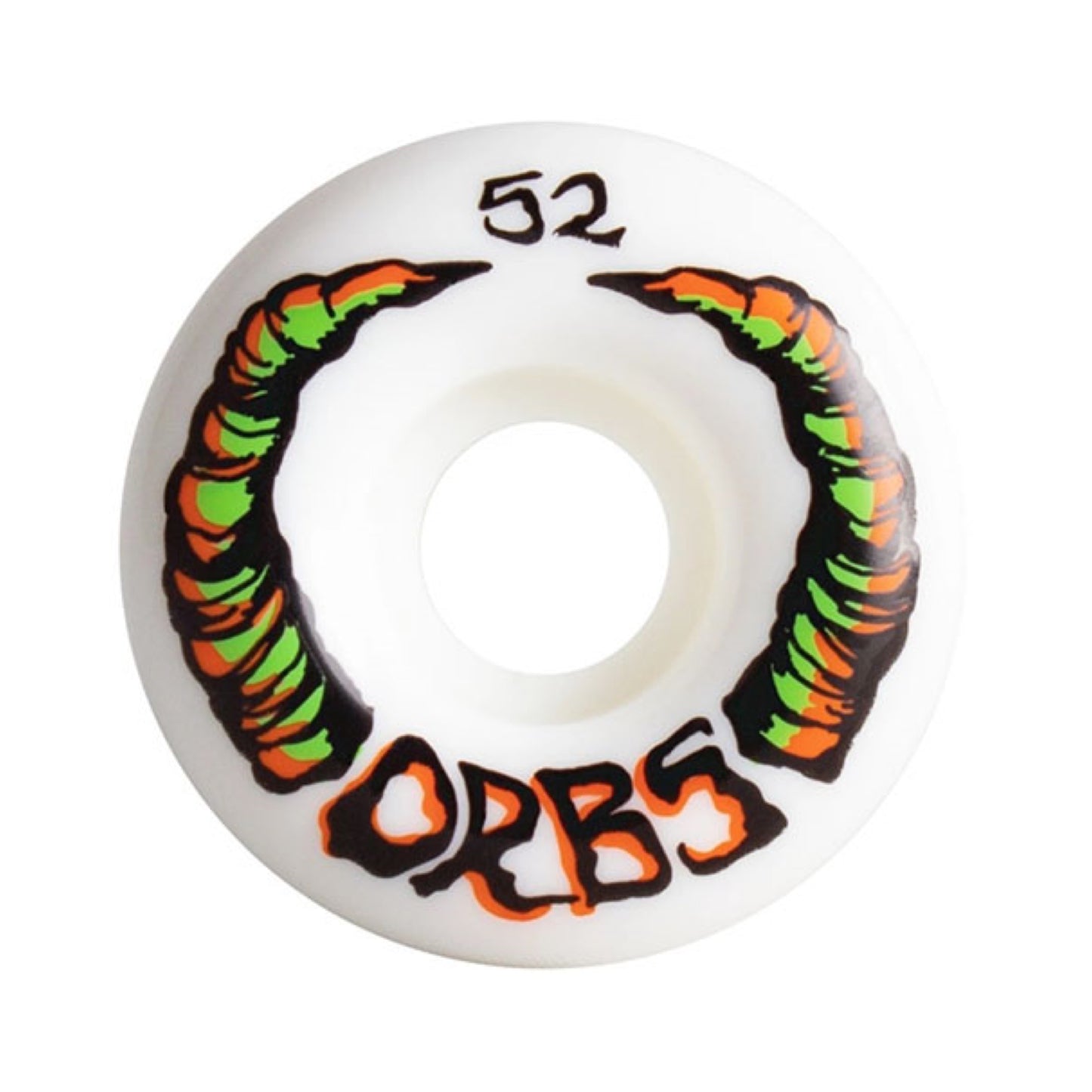Orbs Apparitions White 52mm 99a Skateboard Wheels