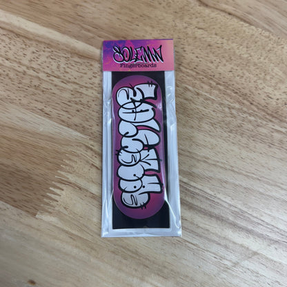 Solemn “Graffiti” Fingerboard Deck