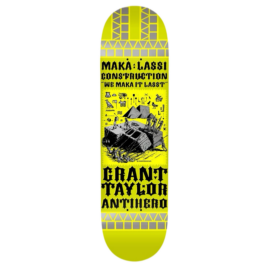 Anti-Hero Grant Makalas Construction 8.38" Skateboard Deck