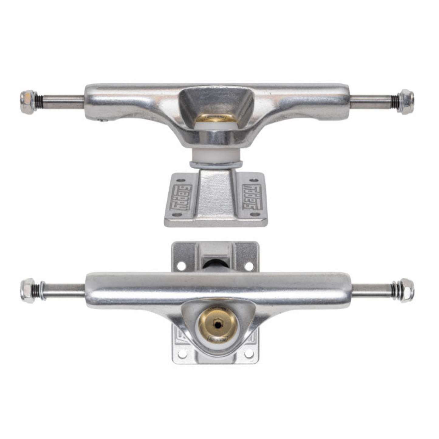 Slappy ST1 Inverted Hollow Light Ultra Low Kingpin Polished Skateboard Trucks