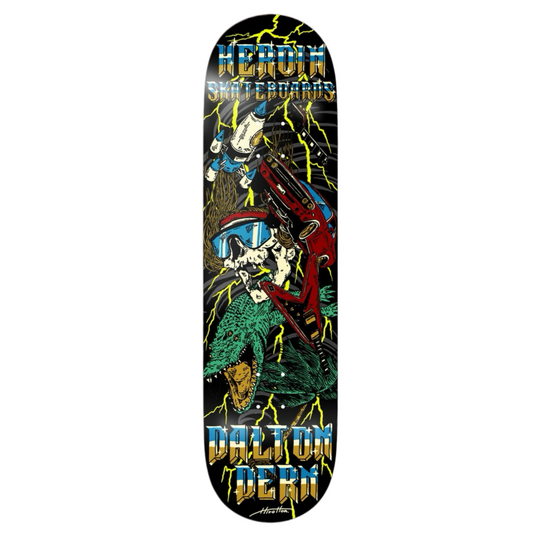Heroin Dalton Dern Hurricane 8.5" Skateboard Deck