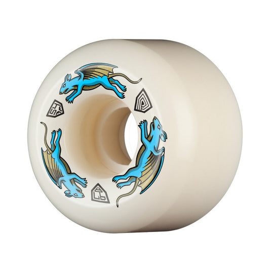 Powell Dragon Formula Nano Rats Blue AA2 54mm x 39mm 93a Skateboard Wheels