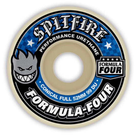 Spitfire Formula Four Conical Full 58mm 99a Skateboard Wheels