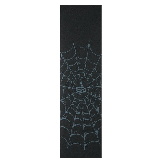 Bro Style Choice Grey Web Skateboard Grip Tape 9" x 33"
