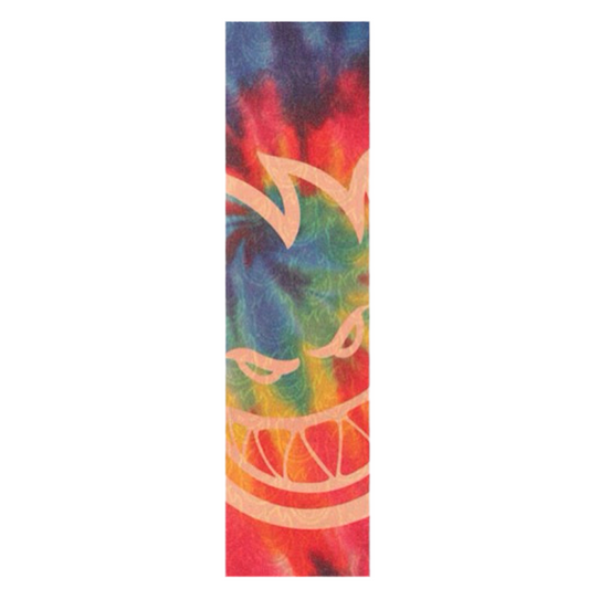 Spitfire Bighead Tie-Dye/Clear 9" Skateboard Griptape