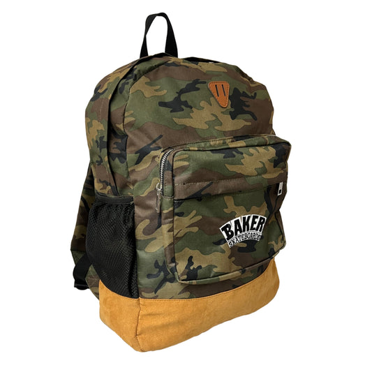 Baker Brand Logo Backpack Camo