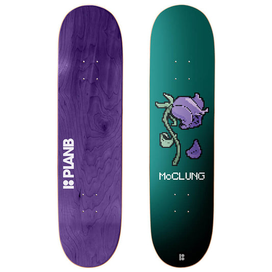Plan B McClung Wilted 8.25" Twin Shape Skateboard Deck