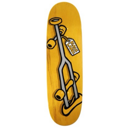 Black Label Team Crutch 9.5" Egg Skateboard Deck