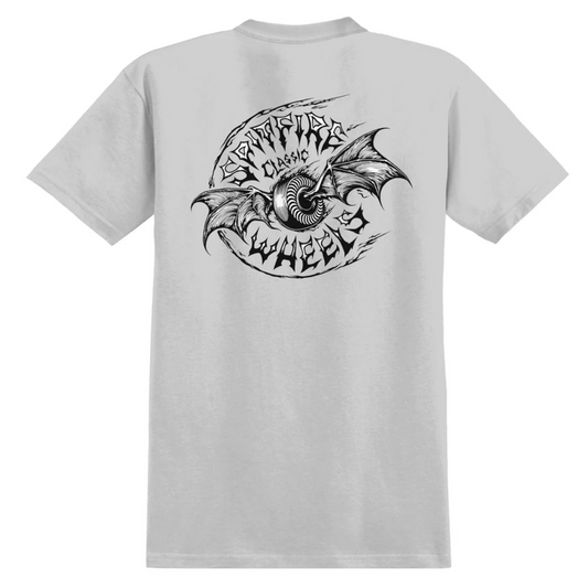 Spitfire Batwings Classic Silver/Black T-Shirt