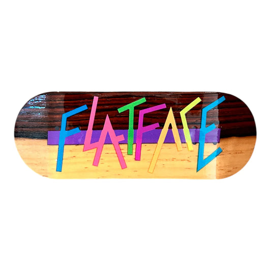 Flatface G16 33.6mm Neon Diner Two Tone Fingerboard Deck