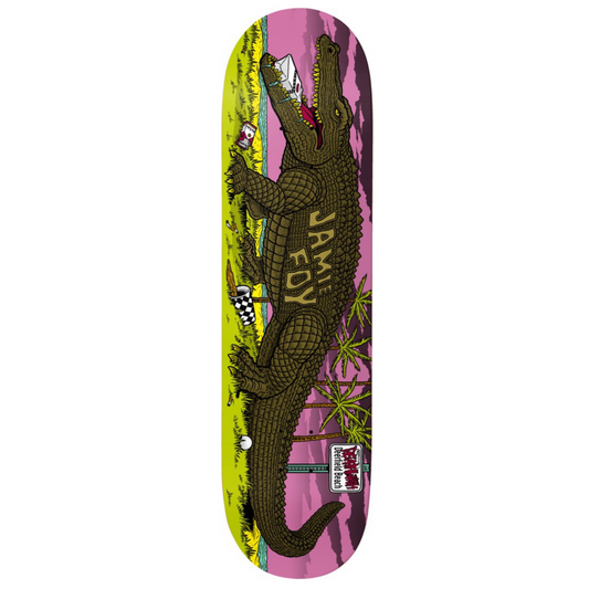 Deathwish Jamie Foy Deerfield Mascot 8.25" Skateboard Deck