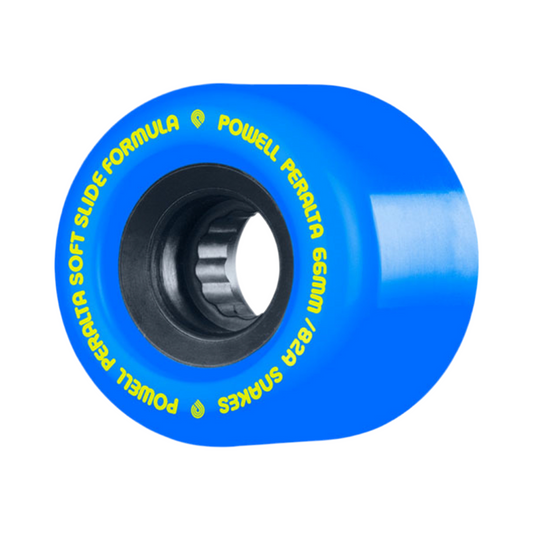 Powell Dragon Formula G-Slides Blue 66mm 82a Cruiser Skateboard Wheels