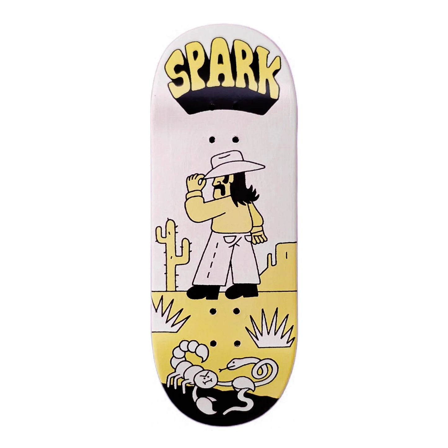 Spark High Mold The Ranger by Alexandre Nart Fingerboard Deck (CHOOSE SIZE & SHAPE)