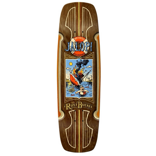 Anti Hero Team Jalopi Rustbucket 9.2" Shaped Skateboard Deck