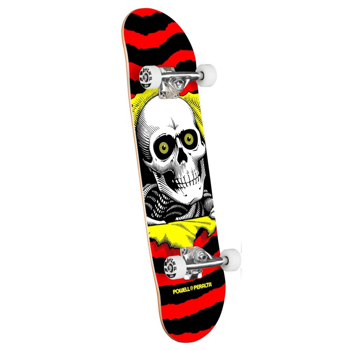 Powell Ripper Red/Yellow 7.75" Skateboard Complete