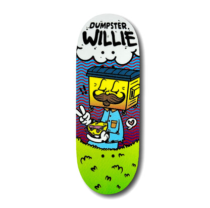 Chems “Dumpster Willie Ocho Pro Model” Fingerboard Deck
